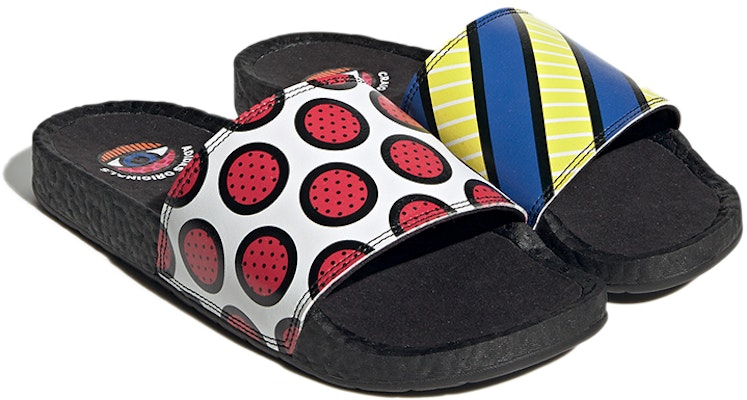adidas Adilette Boost Slide 'Pop Art' GY5351 Shop adidas Adilette Boost Slide 'Pop Art' GY5351
