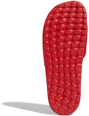 adidas Adilette Boost Sandalias 'Rojo Vivo' GZ5884 Details for adidas Adilette Boost Sandalias 'Rojo Vivo' GZ5884