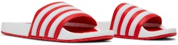 Cheap adidas Adilette Boost Slide 'Putih Merah' H01951