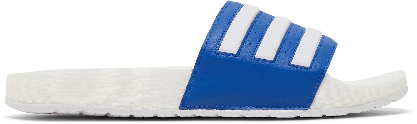 adidas Adilette Boost Slide 'White Royal Blue' GZ5313 Buy adidas Adilette Boost Slide 'White Royal Blue' GZ5313