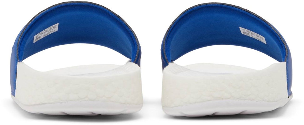 adidas Adilette Boost Slide 'White Royal Blue' GZ5313 Details for adidas Adilette Boost Slide 'White Royal Blue' GZ5313