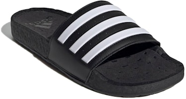 阿迪达斯Adilette Boost拖鞋 '黑白条纹' FY8154 Lookbook 阿迪达斯Adilette Boost拖鞋 '黑白条纹' FY8154