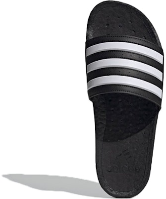 adidas Adilette Boost Slides 'Black White Stripes' FY8154 Purchase adidas Adilette Boost Slides 'Black White Stripes' FY8154