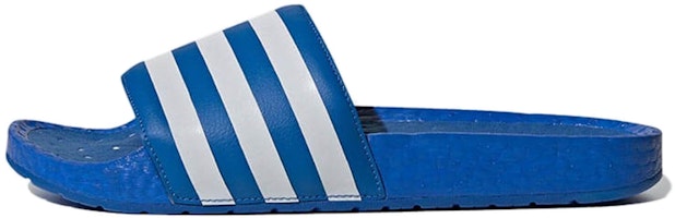 adidas Adilette Boost Slides 'Blue' FX8735 adidas Adilette Boost Slides 'Blue' FX8735