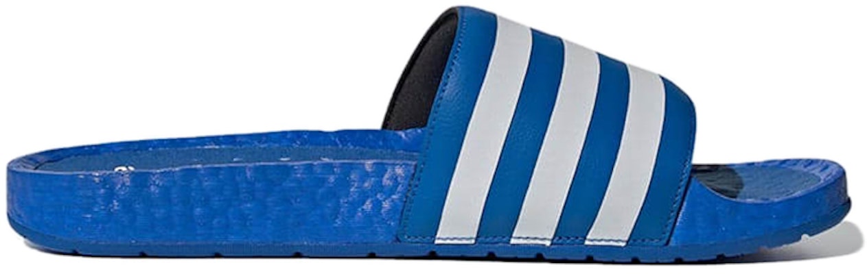 adidas Adilette Boost Slides 'Blue' FX8735 Order adidas Adilette Boost Slides 'Blue' FX8735