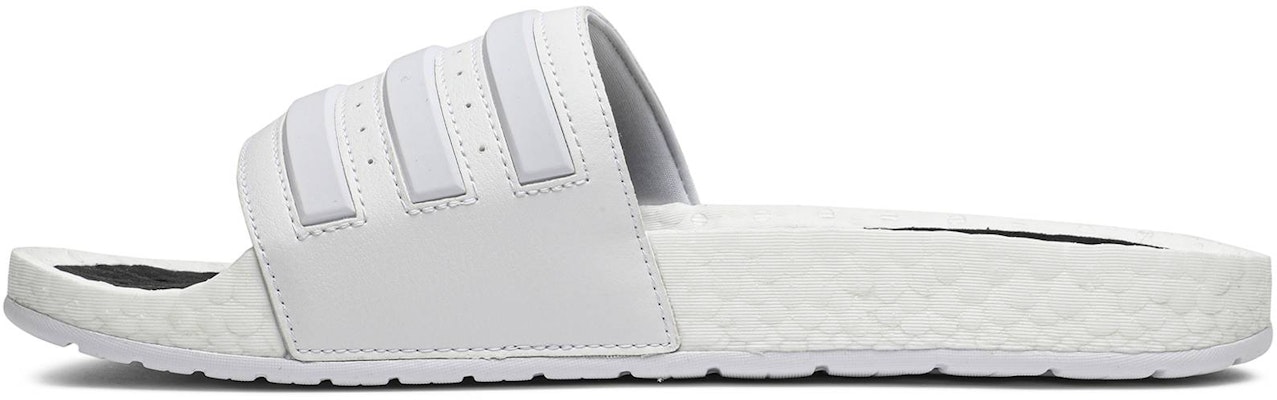 adidas Adilette Boost Slides 'Cloud White' EG1909 Lookbook adidas Adilette Boost Slides 'Cloud White' EG1909