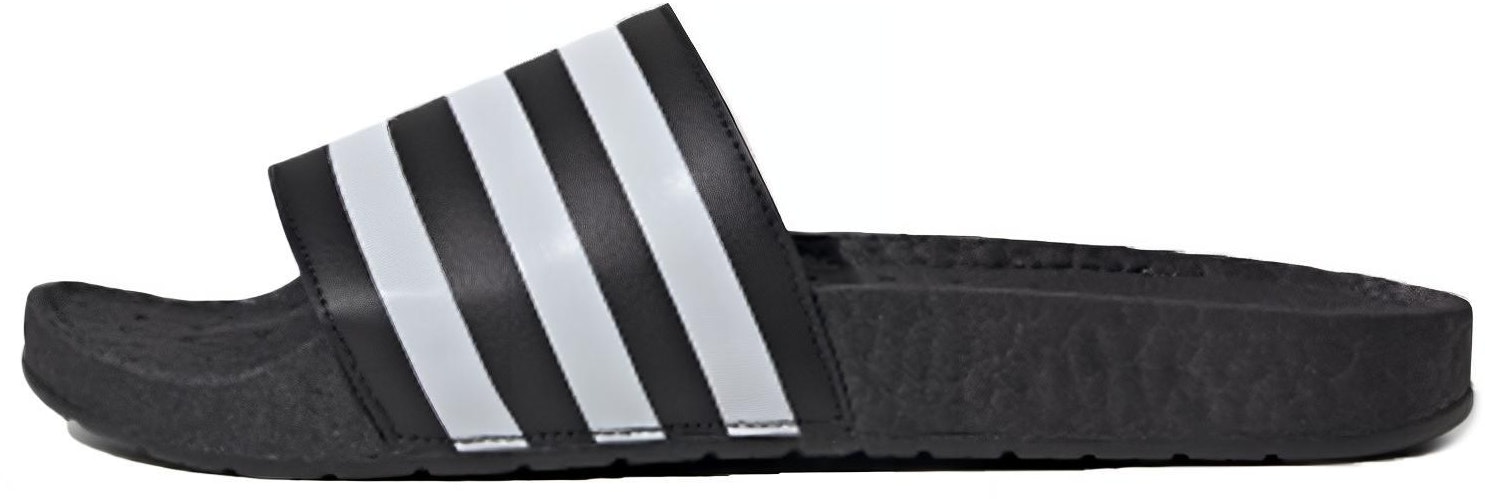 adidas-adilette-boost-slides-core-black-white