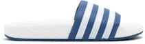 Buy adidas Adilette Boost Slides 'Crew Blue' - Selipar Biru Krew adidas Adilette Boost FX5896