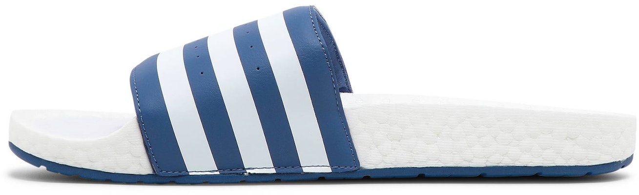adidas Adilette Boost Slides 'Crew Blue' FX5896 Lookbook adidas Adilette Boost Slides 'Crew Blue' FX5896