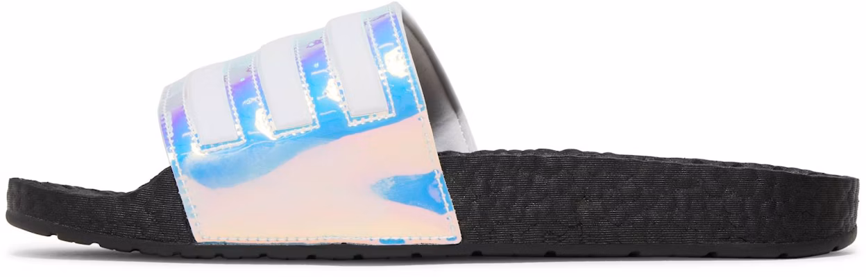 adidas Adilette Boost Sandal 'Iridescent' FZ2565 Lookbook adidas Adilette Boost Sandal 'Iridescent' FZ2565