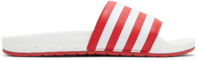 adidas Adilette Boost Slides 'Scarlet' FX5895 adidas Adilette Boost Slides 'Scarlet' FX5895