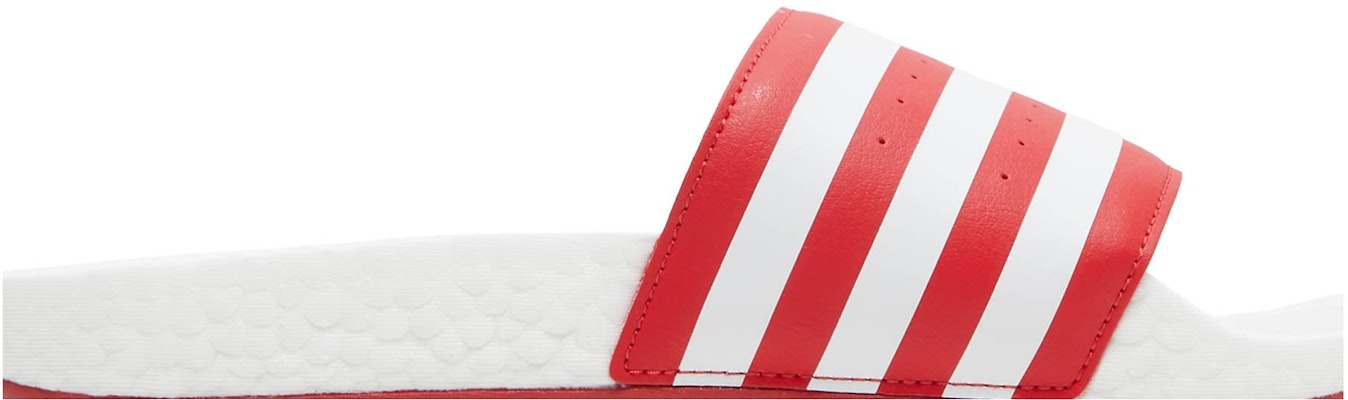 adidas originals Adilette Boost 白紅 拖鞋 Order adidas originals Adilette Boost 白紅 拖鞋