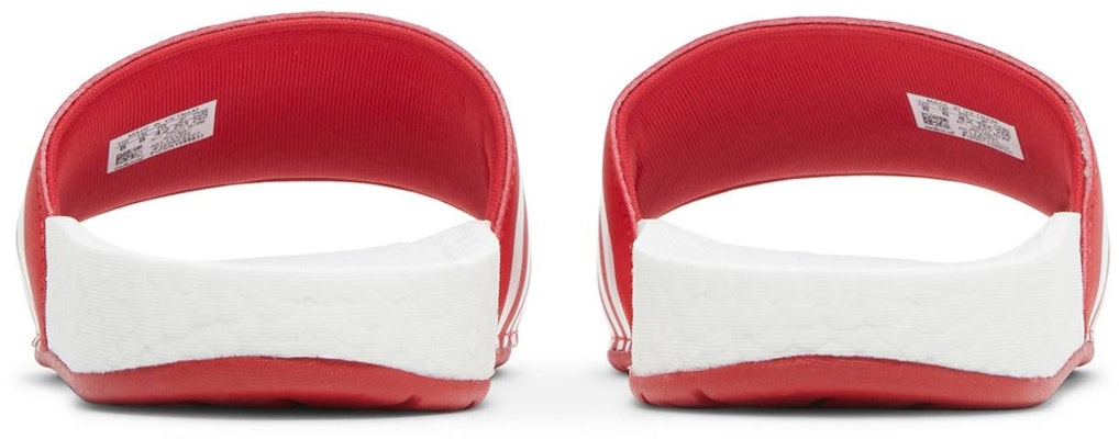 adidas originals Adilette Boost 白紅 拖鞋 Details for adidas originals Adilette Boost 白紅 拖鞋
