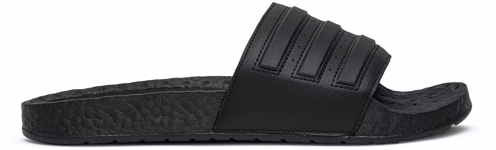 Adilette boost top slides triple black