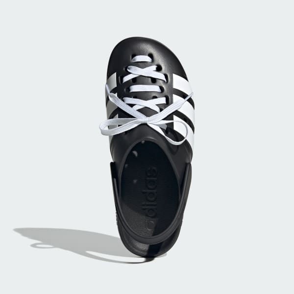 Shop Adidas Adilette Clog 2.0 Noir/Blanc/Noir Core JR4025