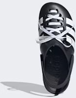 Shop Adidas Adilette Clog 2.0 黑白配色 便鞋 JR4025