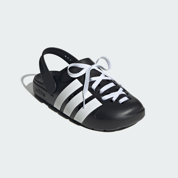 Details for Adidas Adilette Clog 2.0 Noir/Blanc/Noir Core JR4025