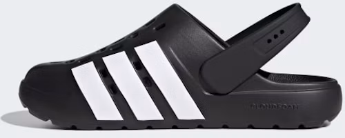 Cheap Adidas Adilette Clog 2.0 拖鞋 黑白經典配色 JQ8058