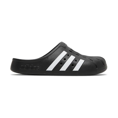 adidas Adilette Clog 'Black White'
