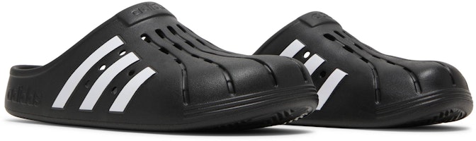 adidas Adilette Clogs 防滑耐磨 運動拖鞋 男女款 黑白 Cheap adidas Adilette Clogs 防滑耐磨 運動拖鞋 男女款 黑白