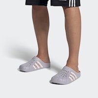 Sizing 愛迪達 Adilette 洞洞鞋 灰紫色 拖鞋