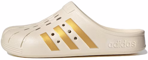 adidas Adilette Clog 'Wonder White Gold Metallic' GY1827 adidas Adilette Clog 'Wonder White Gold Metallic' GY1827