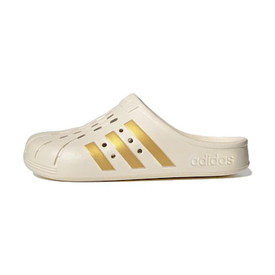 adidas Adilette Clog 'Wonder White Gold Metallic'
