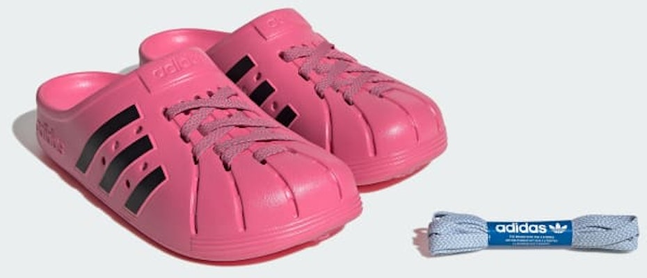 adidas Adilette Clogs 'Pink Fusion' Wanita JH9852 Cheap adidas Adilette Clogs 'Pink Fusion' Wanita JH9852
