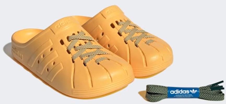 adidas Adilette Clogs 'Semi Spark' JH9851 Cheap adidas Adilette Clogs 'Semi Spark' JH9851