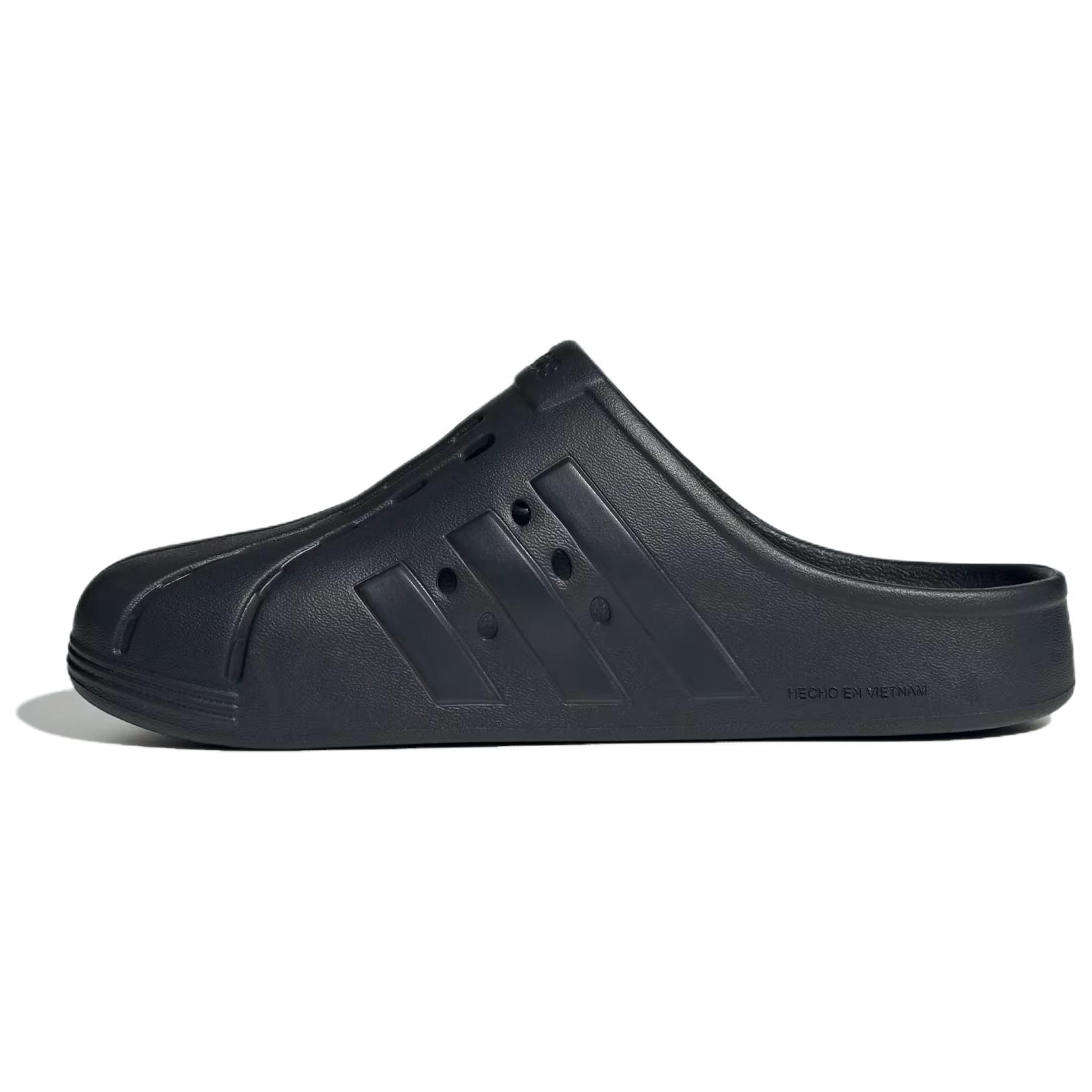 adidas Adilette Clogs Black - Comfortable Anti-Odor Slip-Resistant Slides IG9163
