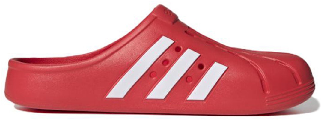 adidas Adilette Clogs Cozy Wear-Resistant Red Unisex Slippers GZ5887 Order adidas Adilette Clogs Cozy Wear-Resistant Red Unisex Slippers GZ5887