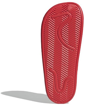 adidas Adilette Clogs Cozy Wear-Resistant Red Unisex Slippers GZ5887 Details for adidas Adilette Clogs Cozy Wear-Resistant Red Unisex Slippers GZ5887