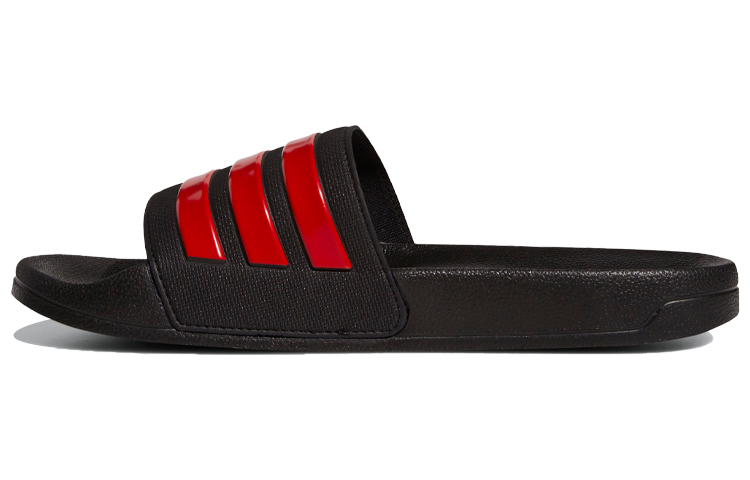 adidas Adilette Cloudfoam 'Black Scarlet' EG1884