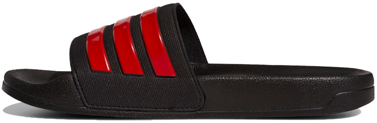 adidas-adilette-cloudfoam-black-scarlet