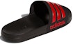 Shop adidas Adilette Cloudfoam 'Hitam Merah' EG1884