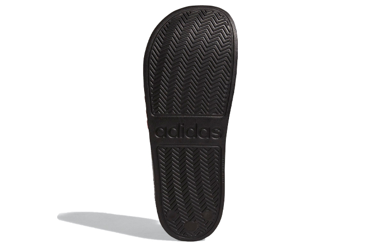 Details for adidas Adilette Cloudfoam ''Noir Écarlate'' EG1884