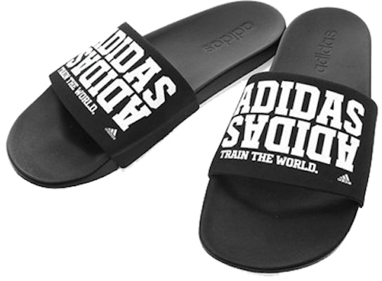 adidas Adilette Cloudfoam Plus Campus (W) 'Black White' BY2615 Order adidas Adilette Cloudfoam Plus Campus (W) 'Black White' BY2615