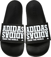 adidas Adilette Cloudfoam Plus Campus (W) 'Hitam Putih' BY2615 Shop adidas Adilette Cloudfoam Plus Campus (W) 'Hitam Putih' BY2615