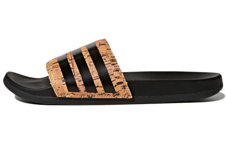 Buy adidas Adilette Cloudfoam Plus Cork Sandal 'Hitam Oranye' CG3413