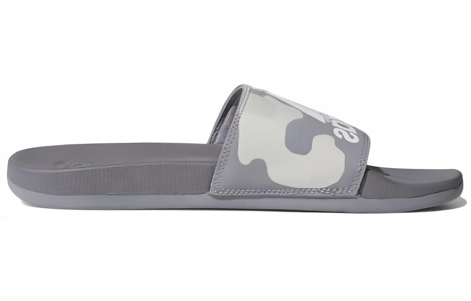 Order 阿迪达斯 Adilette Cloudfoam 休閒運動拖鞋 灰色