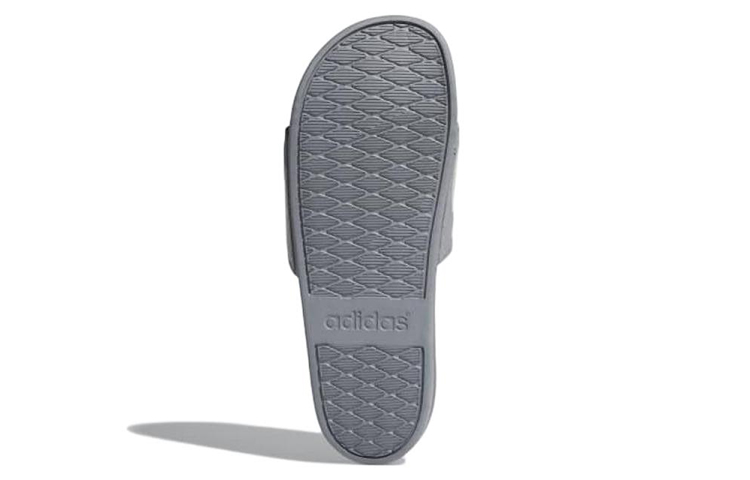 Details for 阿迪达斯 Adilette Cloudfoam 休閒運動拖鞋 灰色