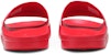 adidas Adilette CloudFoam Slides 'Merah Scarlet' AQ1705
