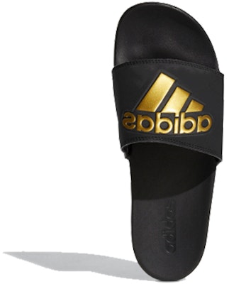 adidas Adilette Comfort 'Gold Metallic' EG1850 Shop adidas Adilette Comfort 'Gold Metallic' EG1850