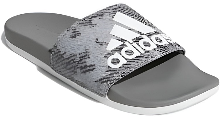 adidas Adilette Comfort 'Gris' F34727 Lookbook adidas Adilette Comfort 'Gris' F34727