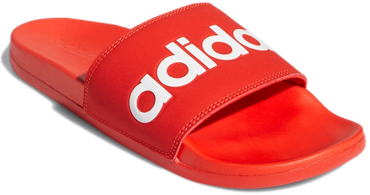 adidas Adilette Comfort 'Oren-Merah Ringkas' F34725 Lookbook adidas Adilette Comfort 'Oren-Merah Ringkas' F34725