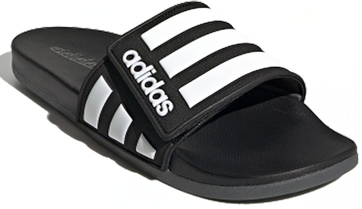 阿迪达斯neo Adilette舒适可调魔术贴运动拖鞋 男款 黑白 Order 阿迪达斯neo Adilette舒适可调魔术贴运动拖鞋 男款 黑白