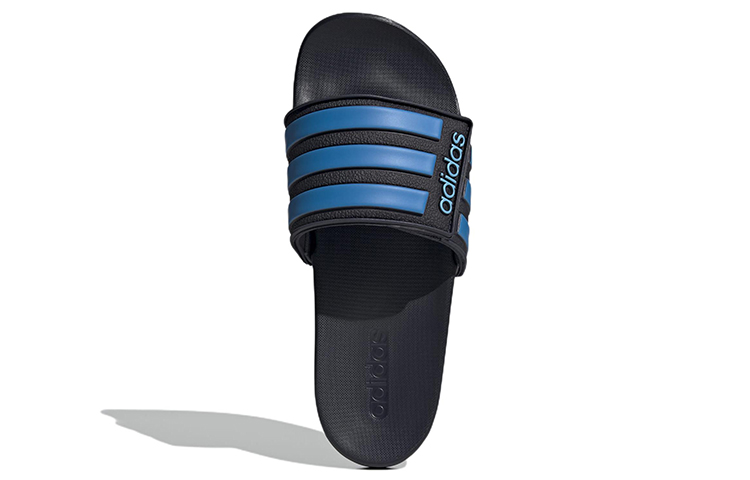 Purchase adidas Adilette 舒適調整運動拖鞋 黑藍