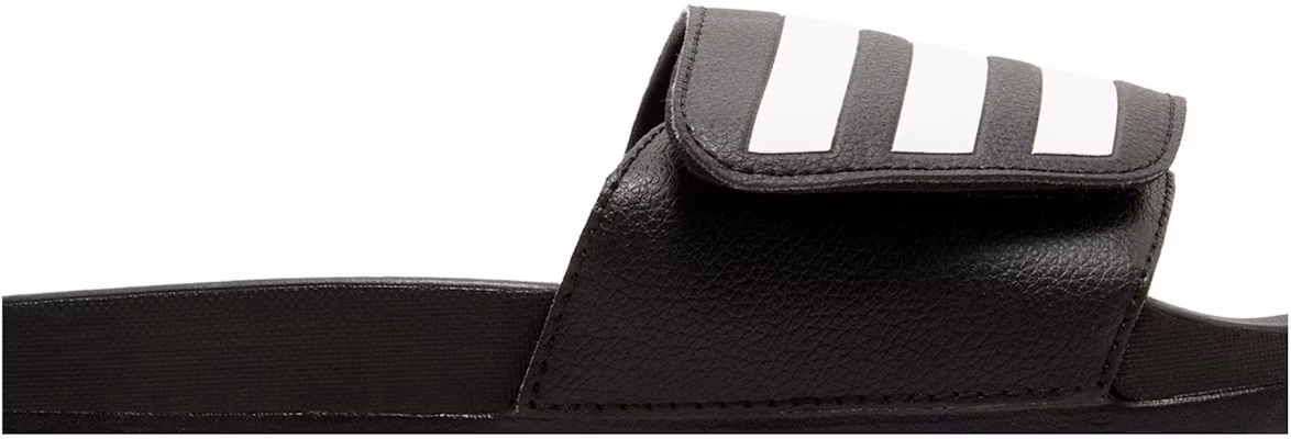 adidas Adilette Comfort Adjustable Slide 'Black White' GZ8951 Order adidas Adilette Comfort Adjustable Slide 'Black White' GZ8951