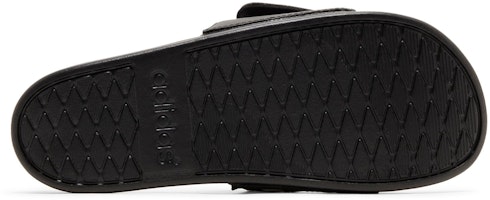 adidas Adilette Comfort Adjustable Slide 'Hitam Putih' GZ8951 Shop adidas Adilette Comfort Adjustable Slide 'Hitam Putih' GZ8951
