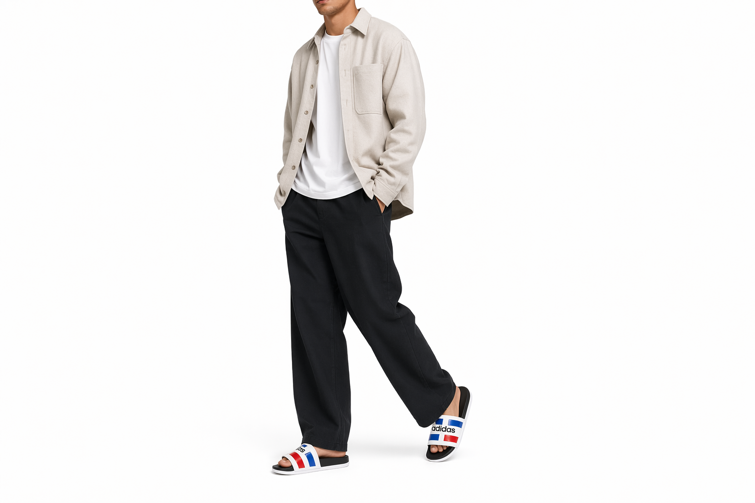 Order adidas Adilette Comfort Verstelbare Slide ''Wit Royal Rood'' FY8095